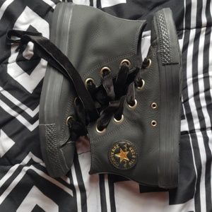 Converse faux leather